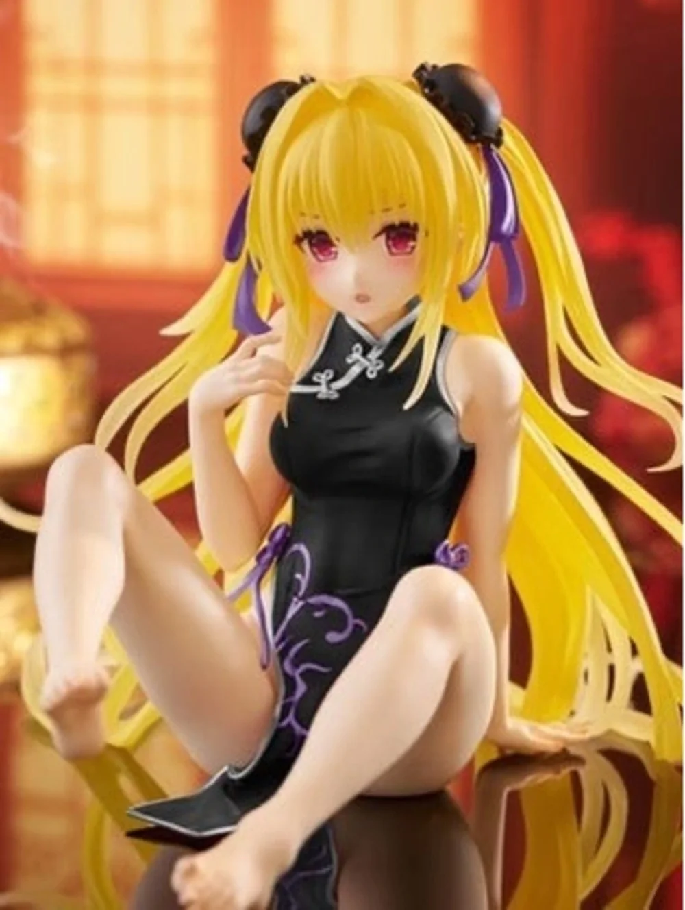 TAITO Desktop Cute To LOVE Ru Darkness Figure - China Dress Version
